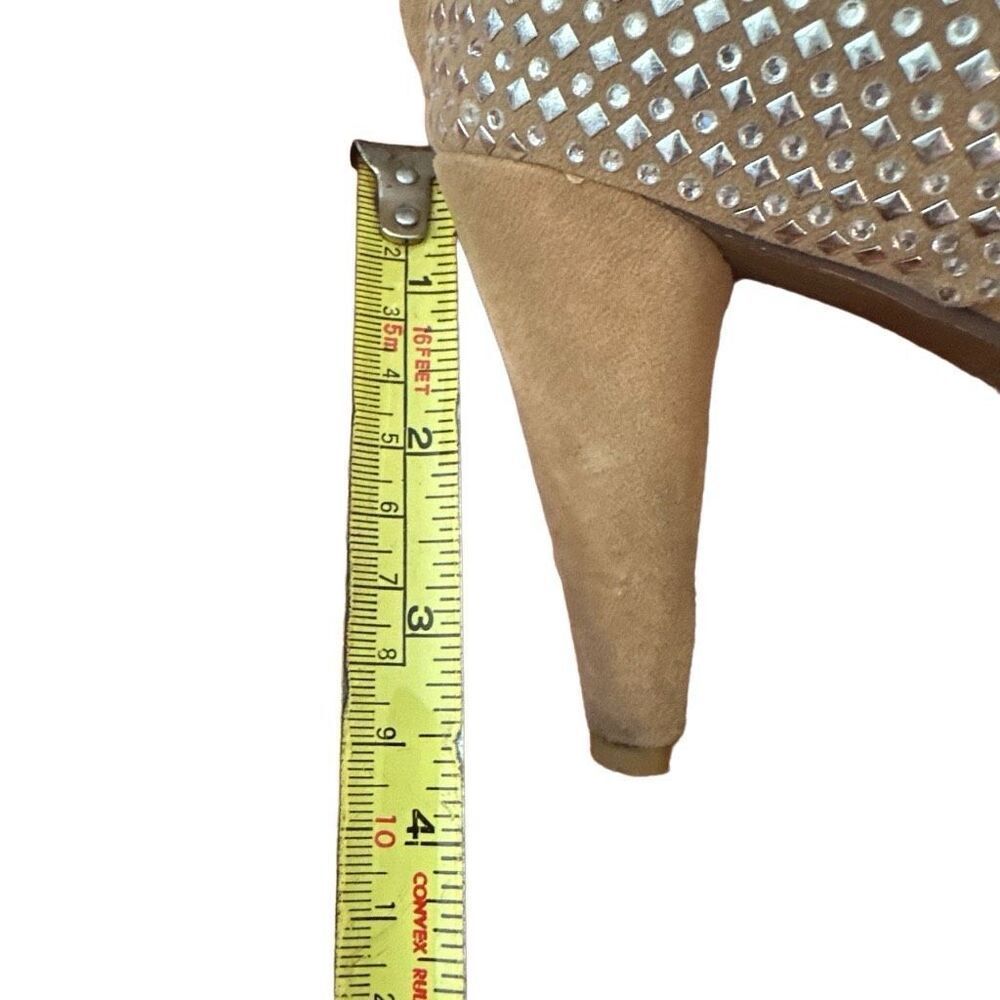 Jeffrey Campbell nude and crystal heels - size 8 - Picture 7 of 7